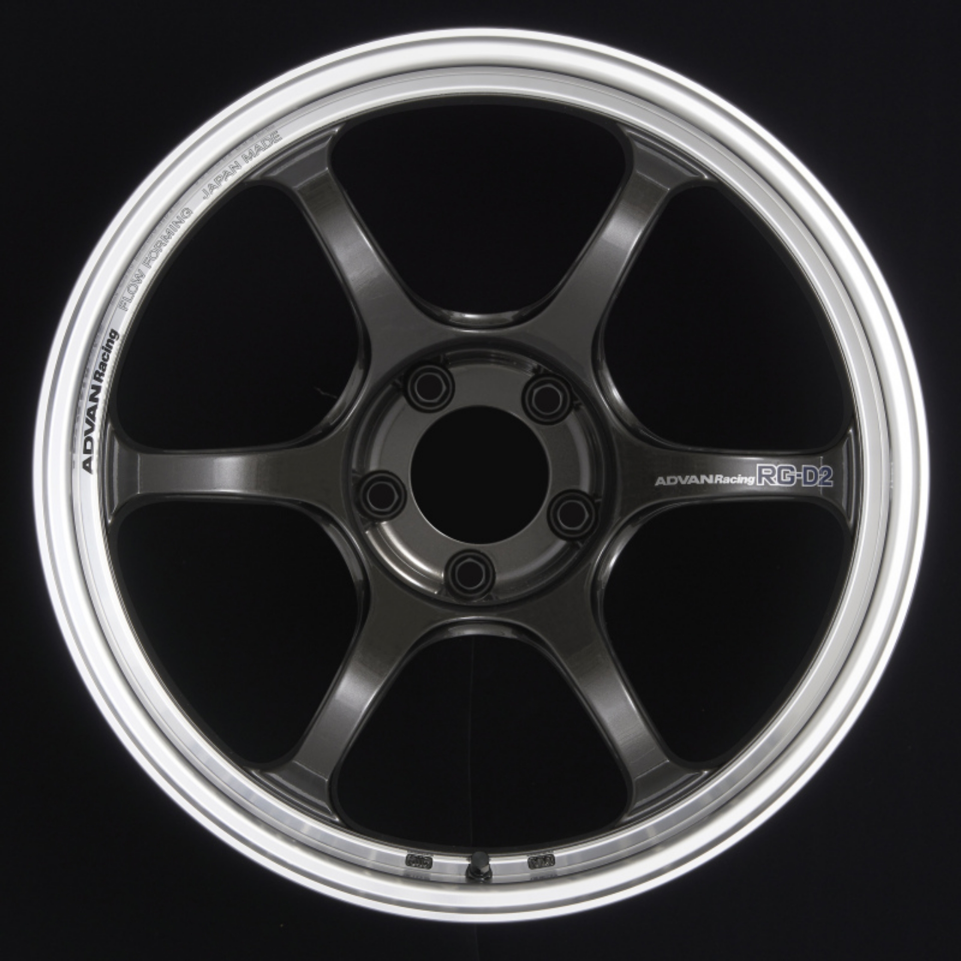 Picture of Advan RG-D2 18x10-5 +15 5x114-3 Machining and Black Gunmetallic Wheel