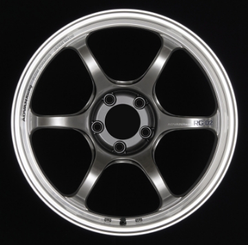 Picture of Advan RG-D2 18x8-5 +37 5x114-3 Machining and Racing Hyper Black Wheel