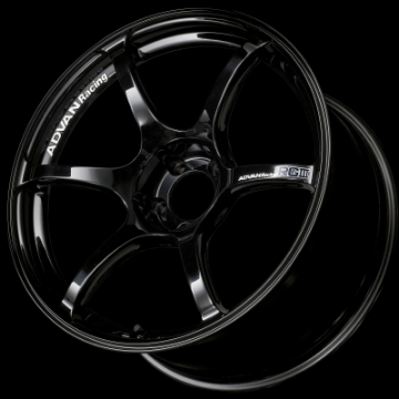 Picture of Advan RGIII 18x10-5 +25 5-114-3 Racing Gloss Black Wheel