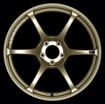 Picture of Advan RGIII 18x10-5 +15 5-114-3 Racing Gold Metallic Wheel