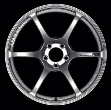 Picture of Advan RGIII 18x8-0 +42 5-112 Racing Hyper Black Wheel