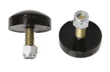 Picture of Energy Suspension Universal Black Low Profile Button head bump stop 11-16 inch tall x 1 5-8 inch dia