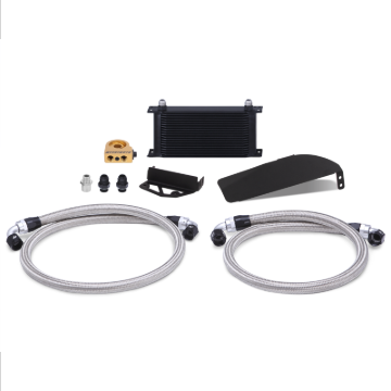 Picture of Mishimoto 2017+ Honda Civic Type R Direct Fit Oil Cooler Kit - Black