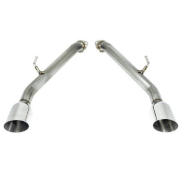 Picture of Remark 2014+ Infiniti Q50 Axle Back Exhaust w-Stainless Steel Single Wall Tip