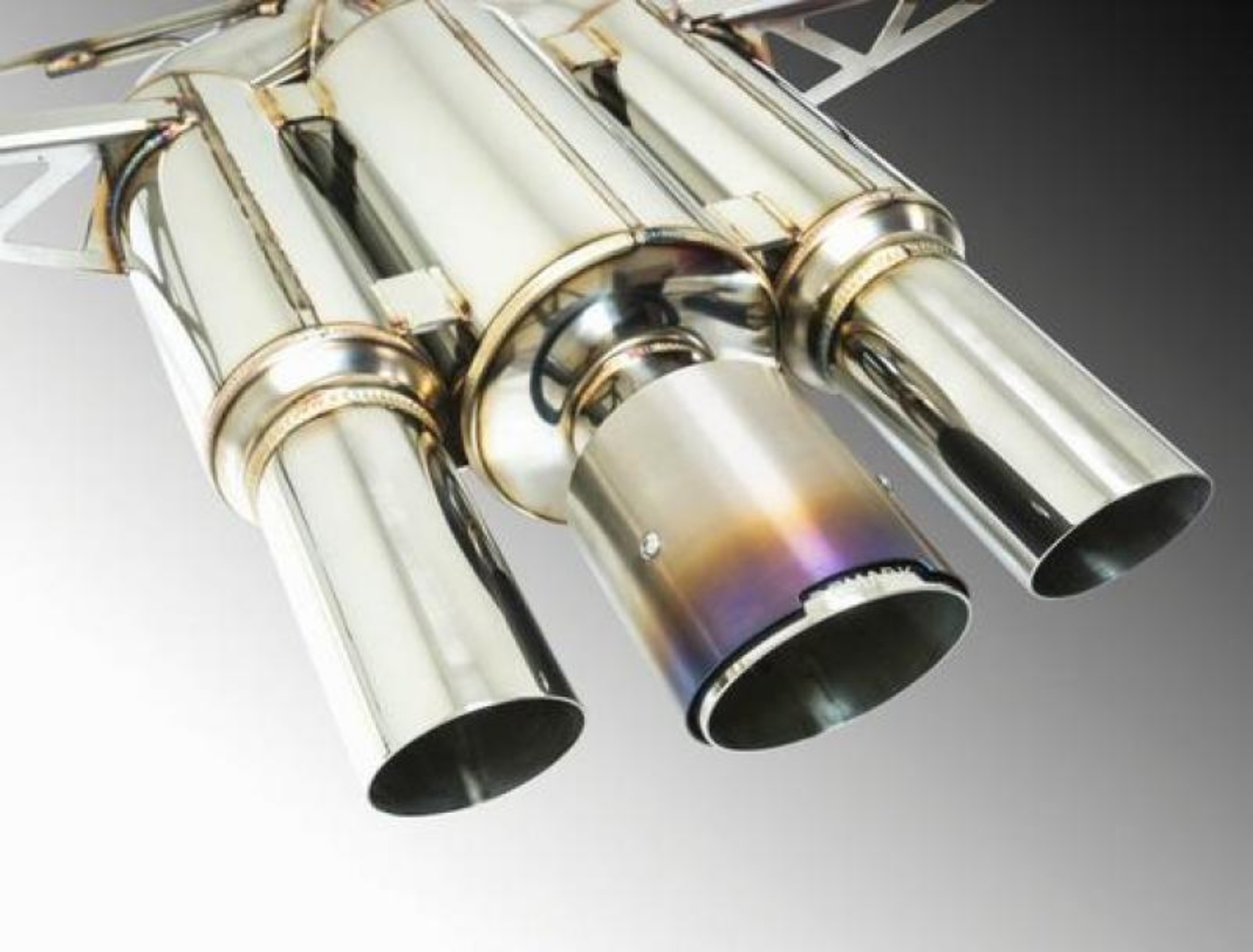 Picture of Remark 2017+ Honda Civic Type R Cat-Back Exhaust Spec III w-True Titanium Tip Cover Non-Res