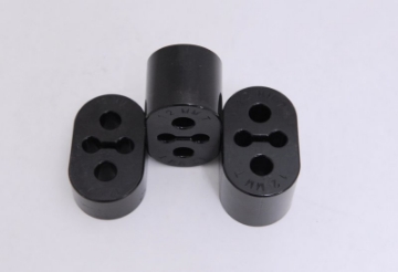 Picture of Kartboy 15-19 Volkswagen GTI-Golf R-15-19 Audi S3-RS3 Thick Exhaust Hanger - 12mm - Black