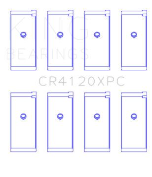 Picture of King Engine Bearings 1992+ Mitsubishi 4G63-4G64 EVO I-IV Size 0-25 Connecting Rod Bearing Set