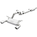 Picture of MagnaFlow 2018 Jeep Wrangler L4-2-0L 3in 409SS Cat-Back Exhaust System w-Dual Split Rear Exit