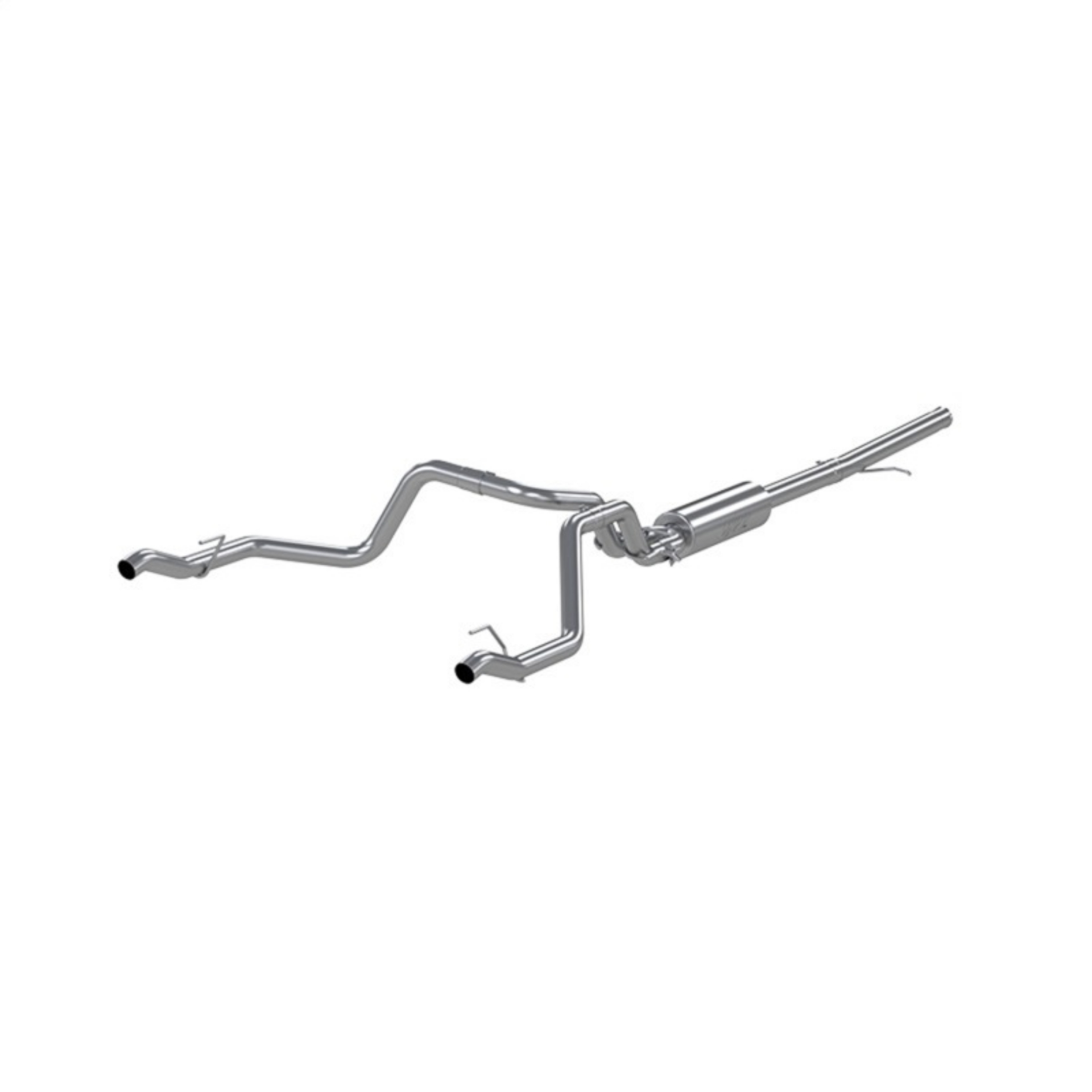 Picture of MBRP 2019 Chevrolet Silverado 1500 4-3L-5-3L 2-5in Cat Back Dual Rear Exit - T304