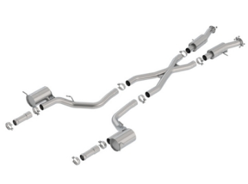 Picture of Borla 2018+ Jeep Grand Cherokee TrackHawk 6-2L V8 AWD 3in S-Type CatBack Exhaust Uses Factory Tips