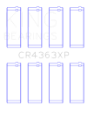 Picture of King Engine Bearings 00-06 Chevrolet 2-2L DOHC Ecotec Connecting Rod Bearings Set of 4