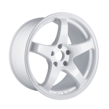 Picture of Enkei PF05 17x9 5x100 40mm Offset 75mm Bore White Pearl Wheel