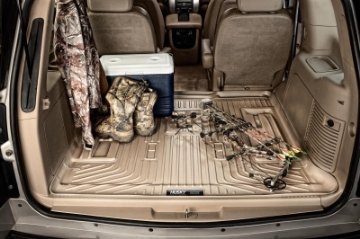 Picture of Husky Liners 19-24 Jeep Wrangler JL 2dr- WeatherBeater Black Rear Cargo Liner