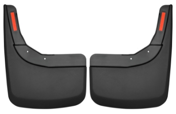 Picture of Husky Liners 19-23 Chevrolet Silverado 1500 Excl- ZR2-TBoss Rear Mud Guards - Black