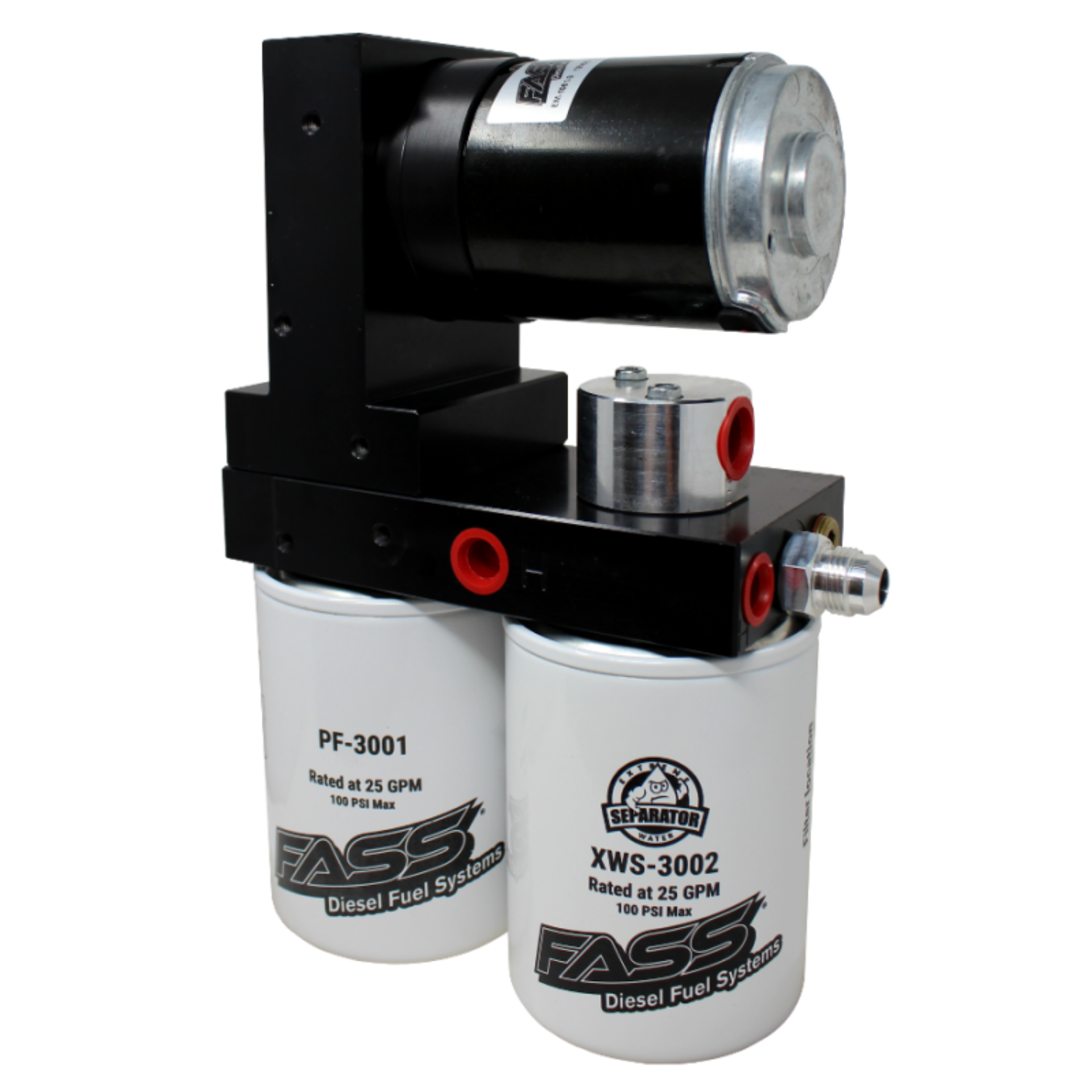 Picture of FASS 08-10 Ford F250-F350 Powerstroke 165gph Titanium Series Fuel Air Separation System TS F16 165G