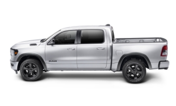 Picture of Bushwacker 19-22 Ram 1500 Excl- Rebel-TRX 76-3 & 67-4in Bed OE Style Flares 4pc Set - Blk - Smooth