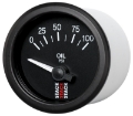 Picture of Autometer Stack Instruments 52mm 0-100 PSI 1-8in NPTF Electronic Oil Pressure Gauge - Black