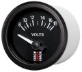 Picture of Autometer Stack Instruments 52mm 8-18V Electric Battery Voltage Gauge - Black