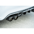 Picture of Akrapovic 2018+ BMW M2 Competition-M2 CS F87N Slip-On Line Titanium w-Carbon Fiber Tips