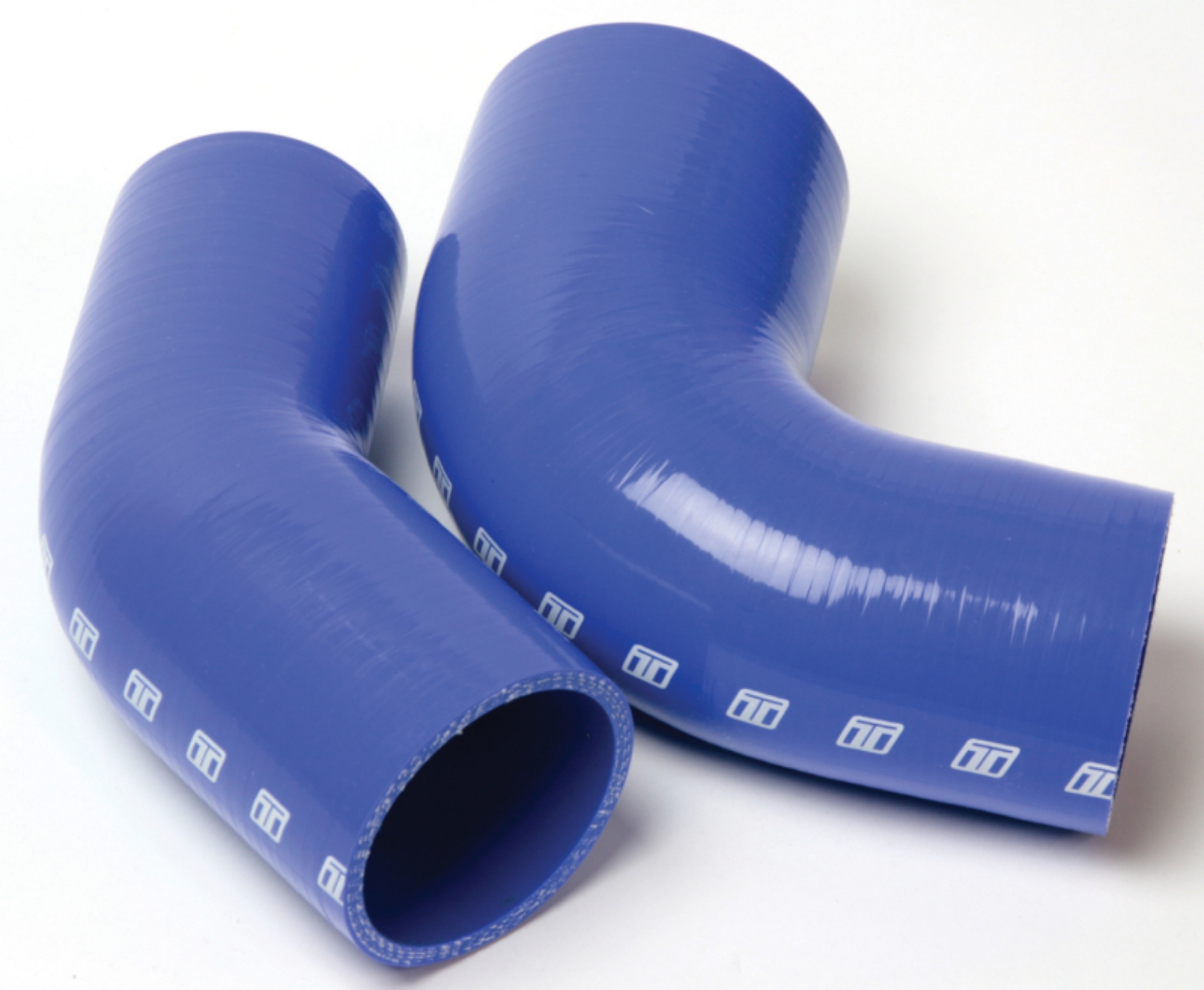 Picture of Turbosmart 90 Reducer Elbow 2-0in - 2-50in - Blue