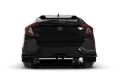 Picture of Rally Armor 17-19 Honda Civic Sport-Sport Touring Black UR Mud Flap w-Red Logo