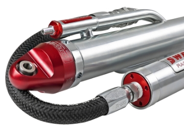 Picture of aFe Sway-A-Way 2-5in Bypass Shock 3-Tube w- Remote Reservoir Left Side - 10in Stroke