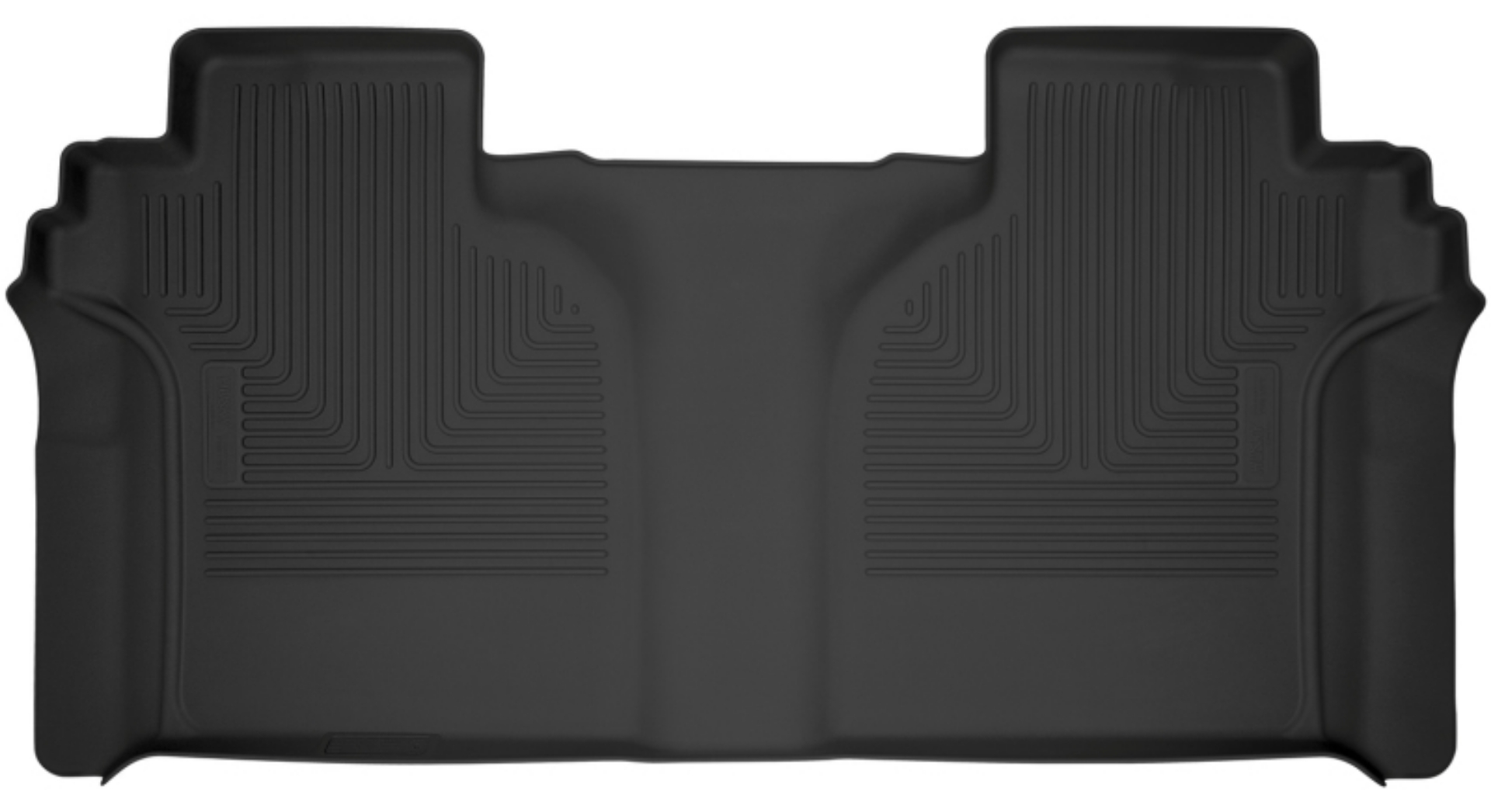 Picture of Husky Liners 19-23 Chevy Silverado 1500 CC X-Act Contour Black 2nd Seat Floor Liners Full Coverage