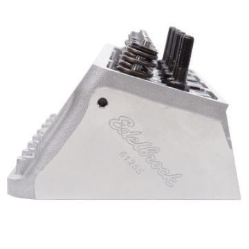 Picture of Edelbrock Cylinder Head Victor Jr SBC 23 Deg 220cc Complete for Hydraulic Roller Cam