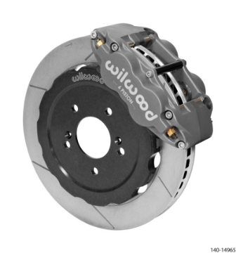 Picture of Wilwood Forged Superlite 6R Front Brake Kit Race 12-88in GT Slotted Rotor Honda S2000 w- Lines