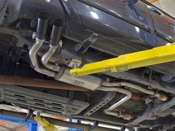 Picture of aFe Rebel Series 3in 409 SS Cat-Back Exhaust w- Black Tips 04-15 Nissan Titan V8 5-6L