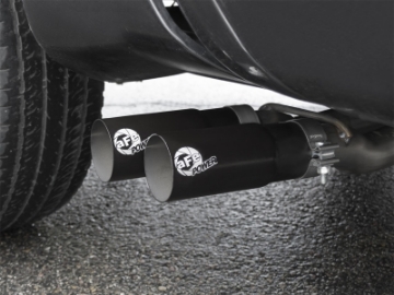 Picture of aFe Rebel Series 3in 409 SS Cat-Back Exhaust w- Black Tips 04-15 Nissan Titan V8 5-6L