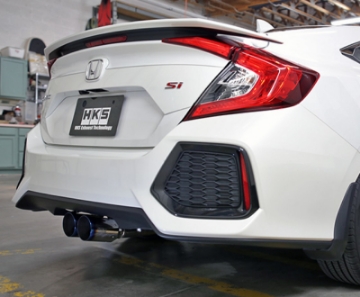 Picture of HKS 17+ Honda Civic Si Sedan FC Hi-Power Muffler Exhaust