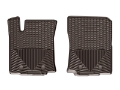 Picture of WeatherTech 2018+ Toyota Tacoma Front Rubber Mats - Cocoa