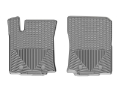 Picture of WeatherTech 2018+ Toyota Tacoma Front Rubber Mats - Grey