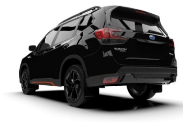 Picture of Rally Armor 19-21 Subaru Forester Black UR Mud Flap w- Grey Logo