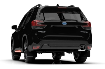 Picture of Rally Armor 19-21 Subaru Forester Black UR Mud Flap w- White Logo