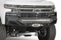 Picture of Addictive Desert Designs 2019 Chevrolet Silverado 1500 SF Front Bumper w- Winch Mount&Sensor Cutout