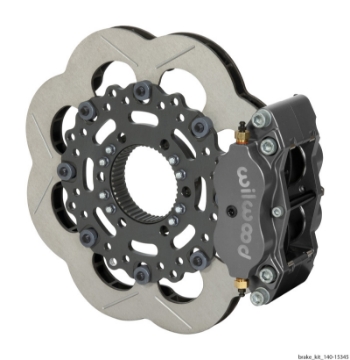 Picture of Wilwood Billet Narrow Dynalite Radial Mount Rear Inboard Sprint Kit 11-75in SuperAlloy Vented Rotor