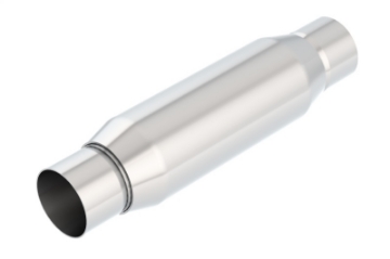 Picture of Borla CrateMuffler Resonator Option 2-25in Center-Center 3-5in Round x 10in