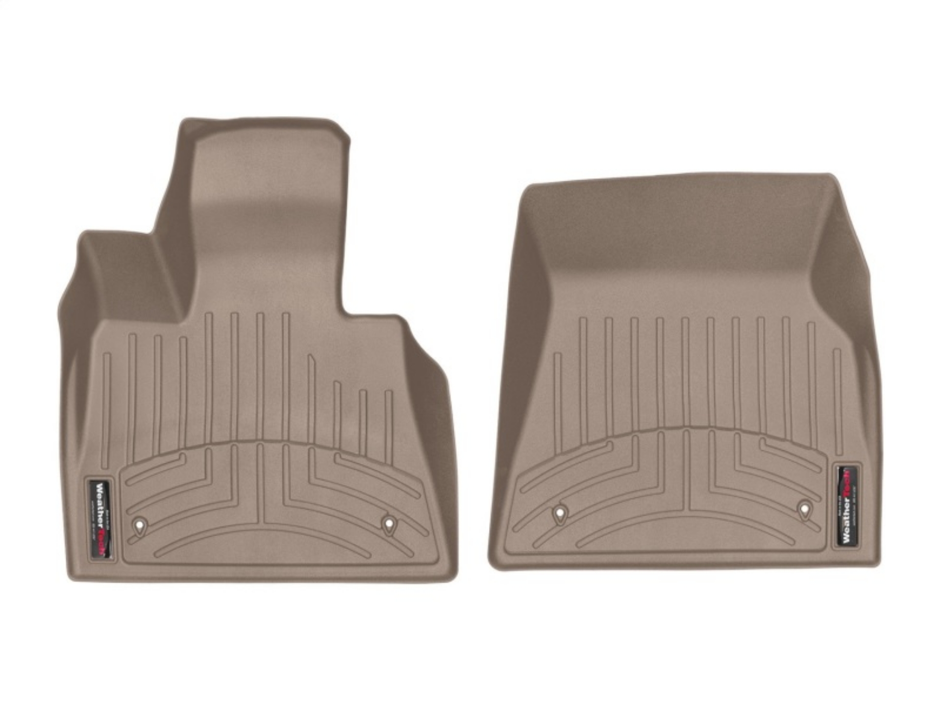 Picture of WeatherTech 2019+ BMW X5 Front FloorLiner - Tan