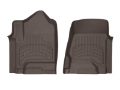 Picture of WeatherTech 15-19 GMC Yukon - Cadillac Escalade - 15-18 Chevrolet 1500 Front FloorLiner HP - Cocoa