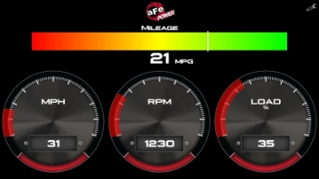 Picture of aFe AGD Advanced Gauge Display Digital 5-5in Monitor 08-18 Dodge-RAM-Ford-GM Diesel Trucks