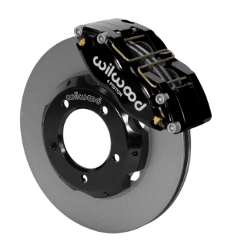 Picture of Wilwood Dynapro Radial Front Kit 11in Rotors Black 61-67 Jaguar XKE w- Lines
