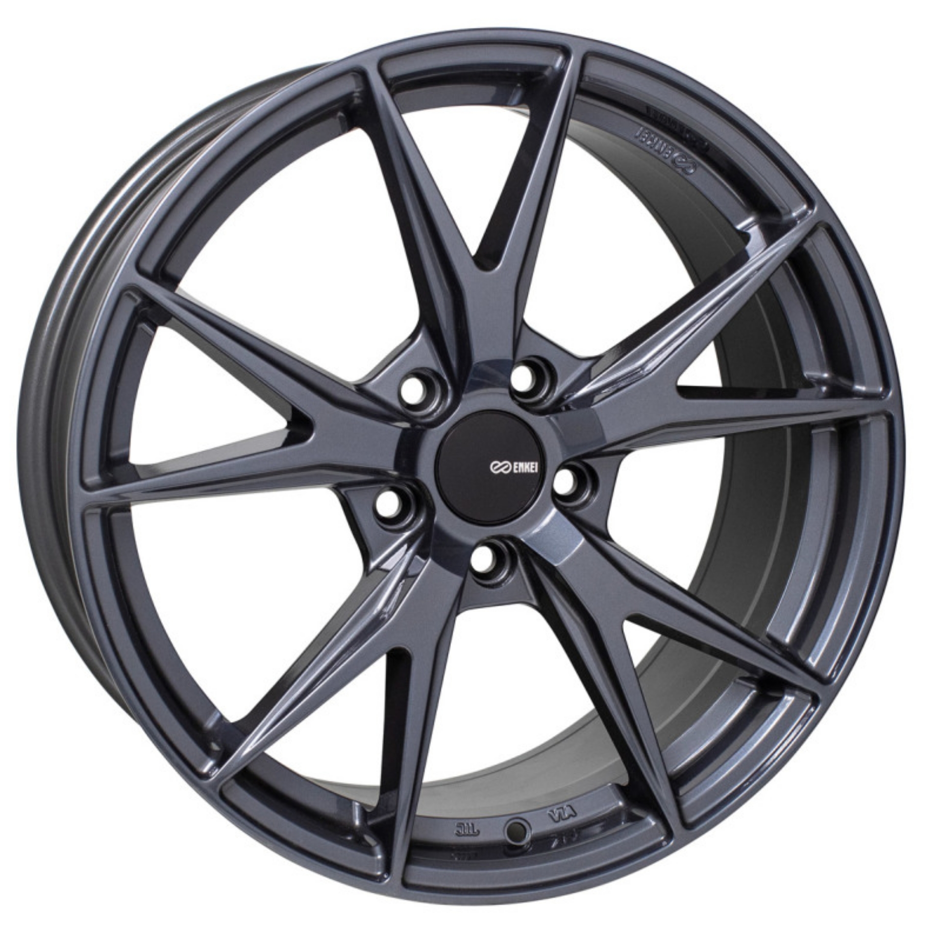 Picture of Enkei Phoenix 18x8 40mm Offset 5x108 72-6mm Bore Blue Gunmetal Wheel