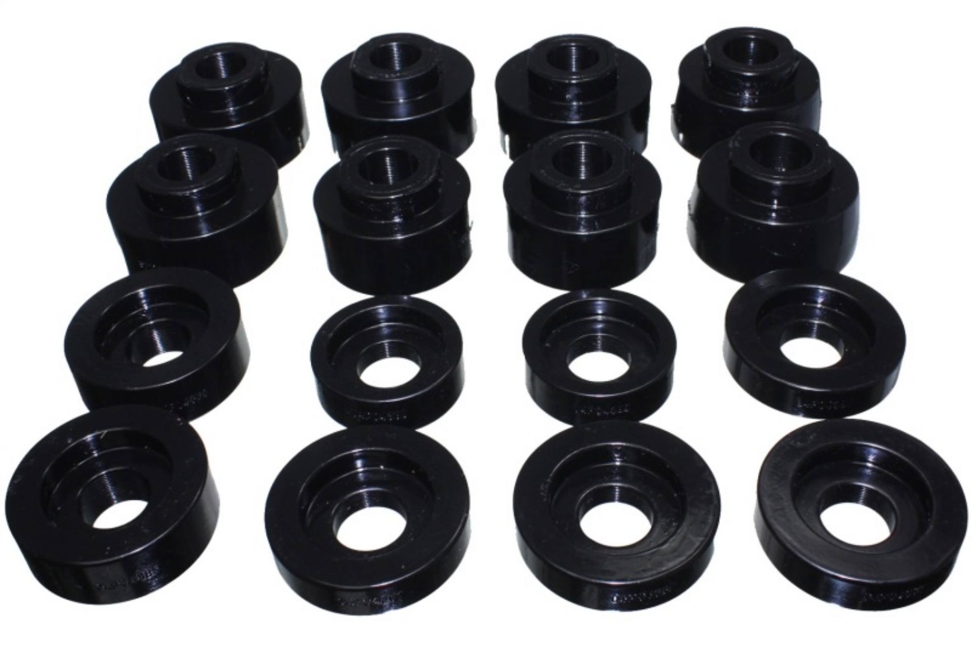 Picture of Energy Suspension 08-16 Ford F-250-F-350-F-450-F-550 Super Duty Crew Cab Black Body Mount Set