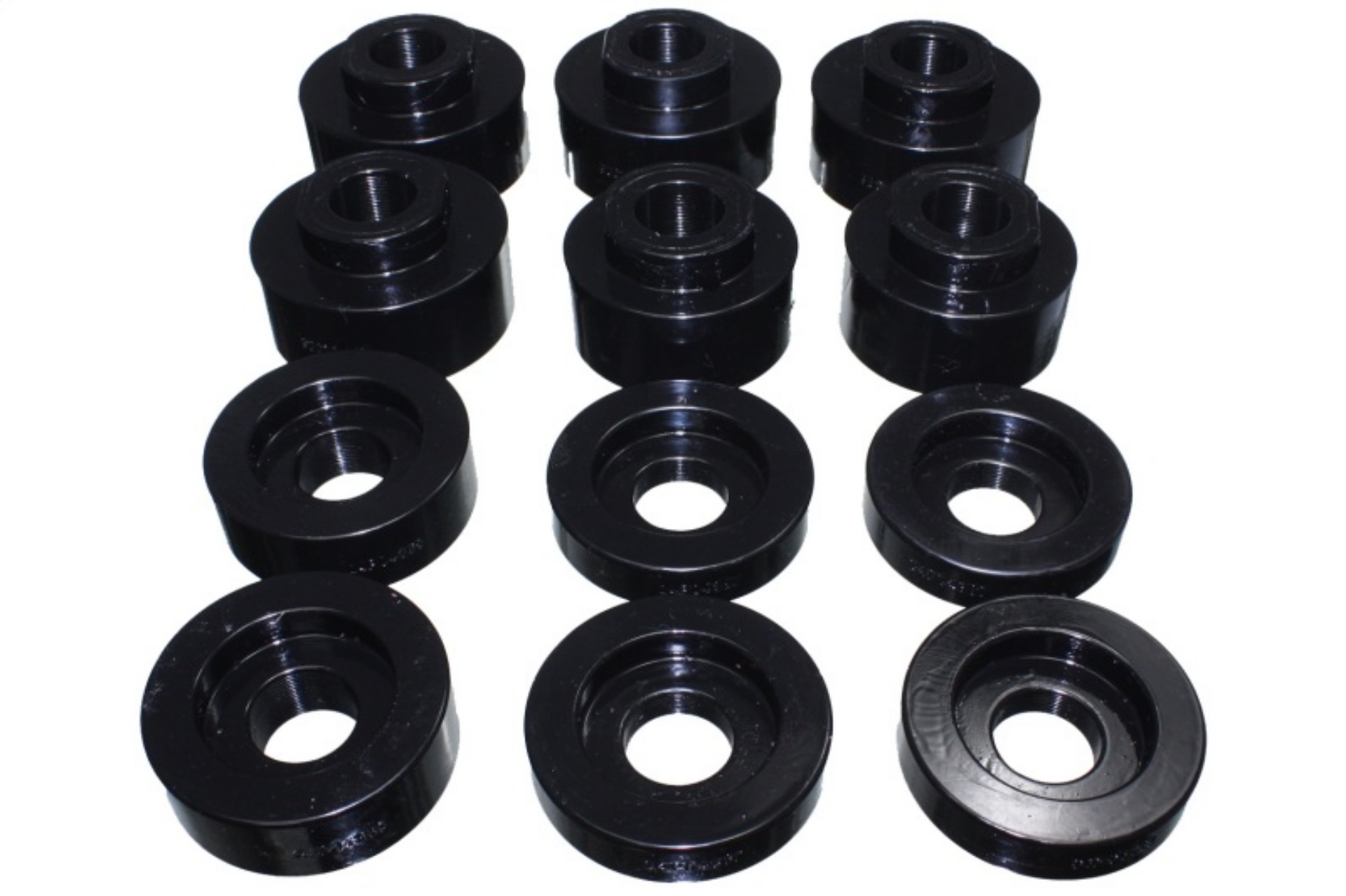 Picture of Energy Suspension 08-16 Ford F-250-F-350-F-450-F-550 Super Duty STD-Super Cab Black Body Mount Set