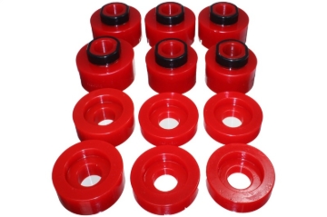 Picture of Energy Suspension 08-16 Ford F-250-F-350-F-450-F-550 Super Duty STD-Super Cab Red Body Mount Set