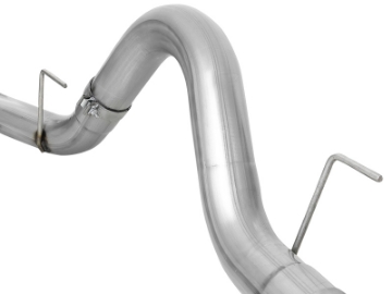 Picture of aFe Atlas 4in Aluminized Steel DPF-Back Exh 18-19 Ford F-150 V6-3-0L td w- Black Tip