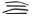 Picture of AVS 2019 Ford Ranger Crew Cab Only Ventvisor Low Profile Window Deflectors 4pc - Smoke