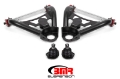 Picture of BMR 64-72 A-Body Upper Non-Adj- A-Arms w- Stock Spindles Polyurethane - Black Hammertone